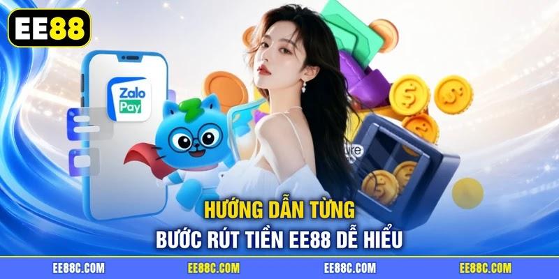 Hướng dẫn từng bước rút tiền EE88 dễ hiểu